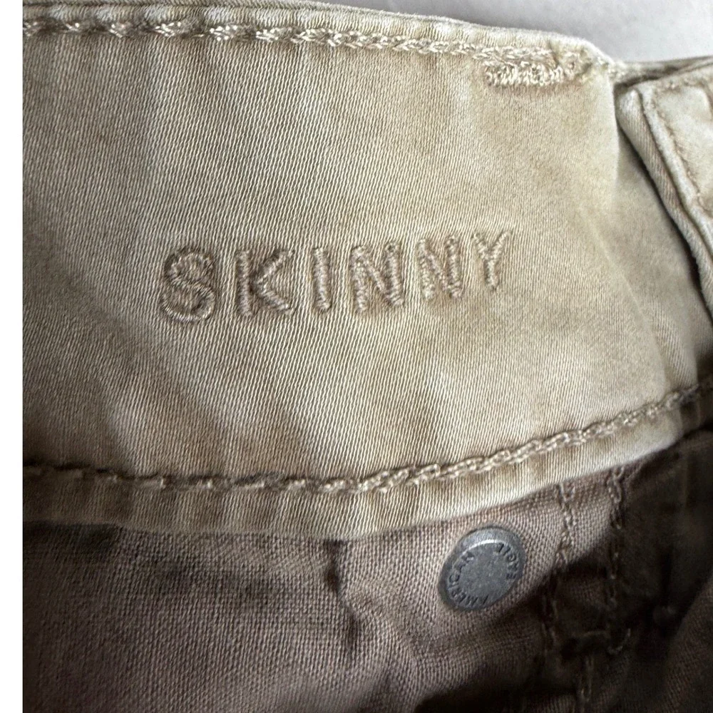 American Eagle Skinny Men's Pants size 28 X 34 Tan‎